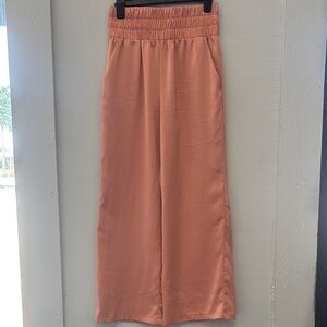 Sincerely Jules Coral Satin Pants Size Large
